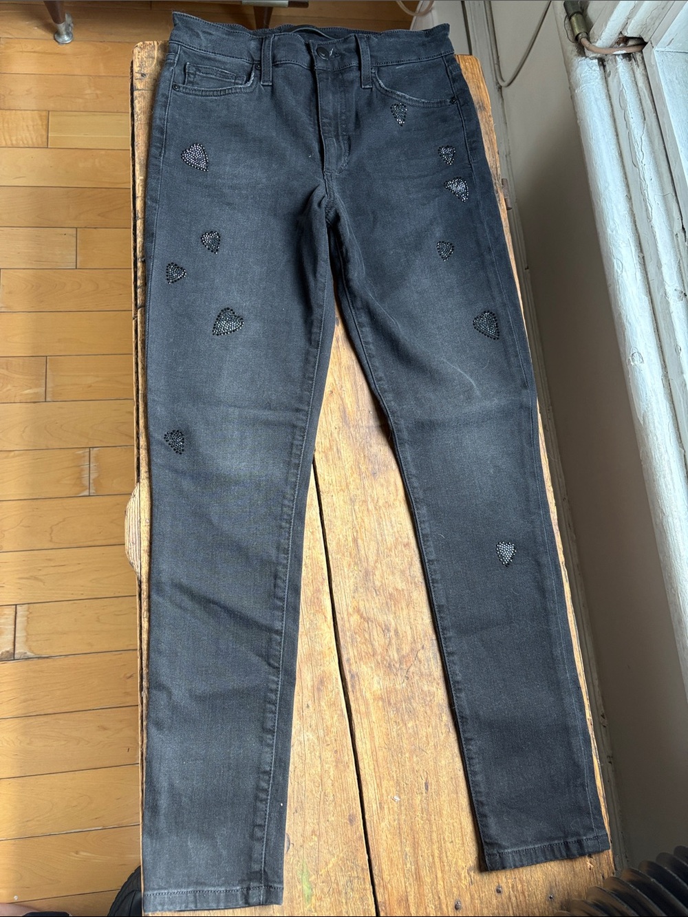 Joe's Jeans Stephanie Gottlieb Straight Black Denim